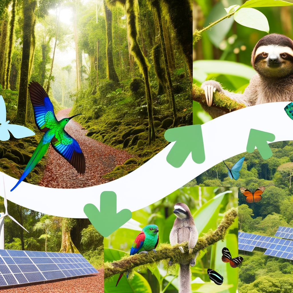 La Costa Rica è un paradiso per gli amanti della natura - ottima meta per il tuo viaggio green