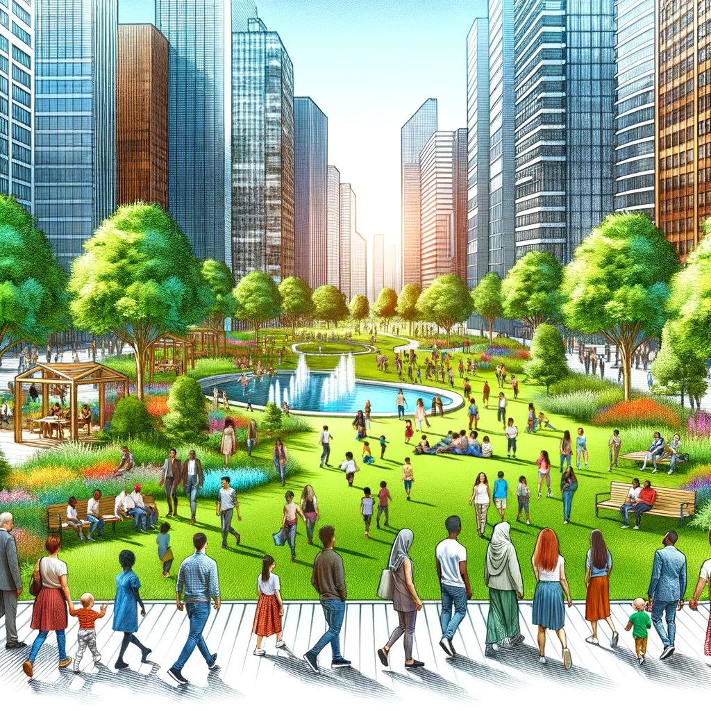 Oasi in Città - Progetti di Spazi Verdi Urbani che Rivitalizzano Comunità e Ambiente