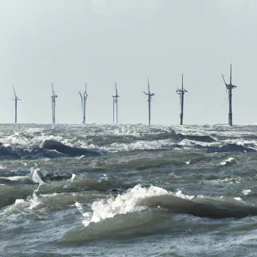 Illustrazione del potenziale dell'energia marina come fonte rinnovabile.